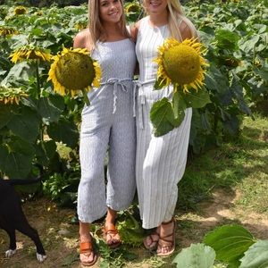 Stripped jumpsuit! (Left)